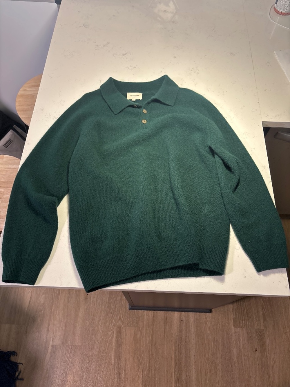 octobre Moreno Sweater Green - Size L